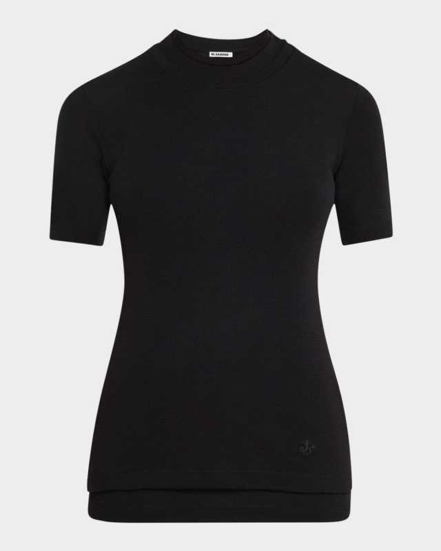 Short-Sleeve Layered T-Shirt